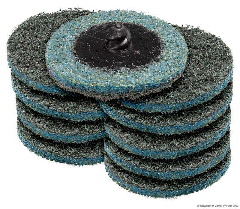 50mm Abrasive Disc Pack (Blue)